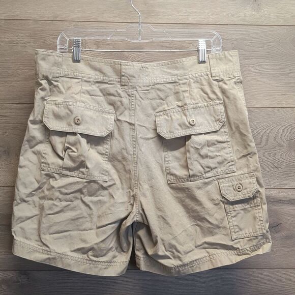 Cabelas Khaki Hiking Shorts Mens Size 34 - Picture 4 of 6